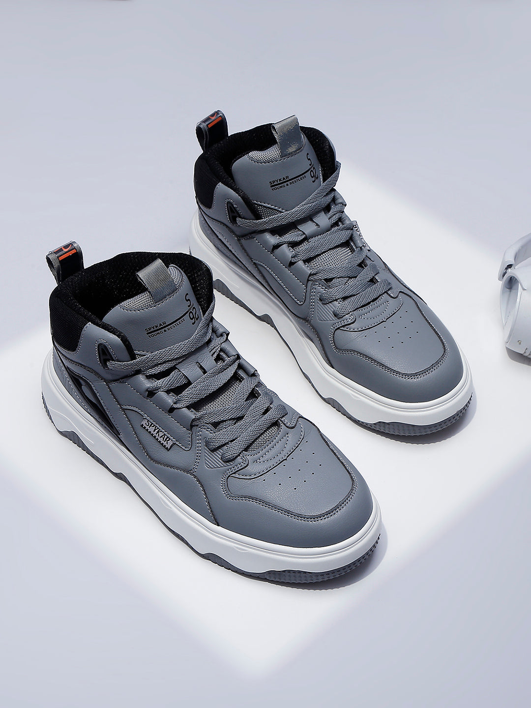 Spykar Vasco Men High Top Sneakers Stylish Casual Sneakers for Men